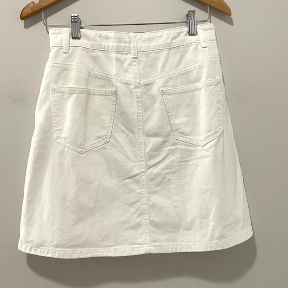 Noisy May, Mini Skirt, A-Line, Small, White - Picture 3 of 8